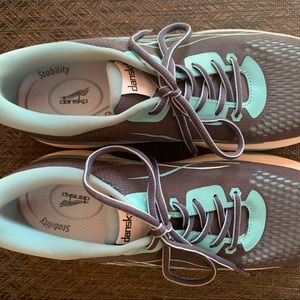 Dansko Pace navy mesh women’s walking shoe